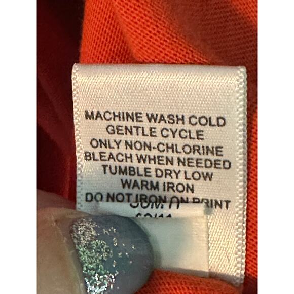 Banana Republic orange whale graphic short sleeves t shirt size medium - Picture 5 of 9